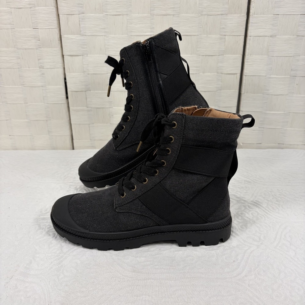 Yellow Box Platon Canvas Boot hybrid sneaker womens 7.5